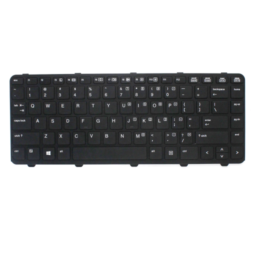 Keyboard with Frame for HP ProBook 430 G2 440 G2 445 G2 Laptop 7 - Click Image to Close